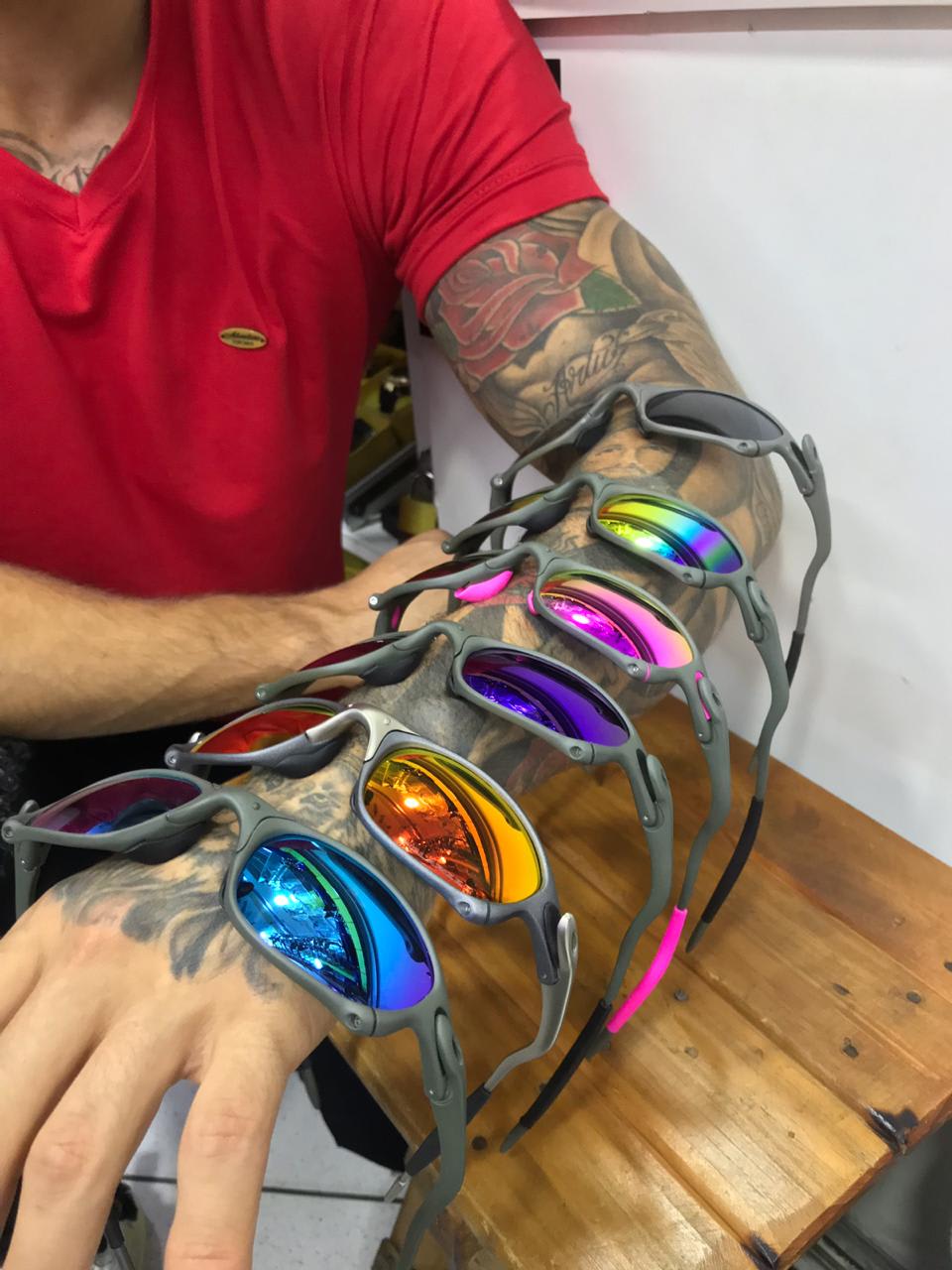 Óculos Oakley Juliet 24K Custom - Rabello Store - Tênis, Vestuários,  Lifestyle e muito mais