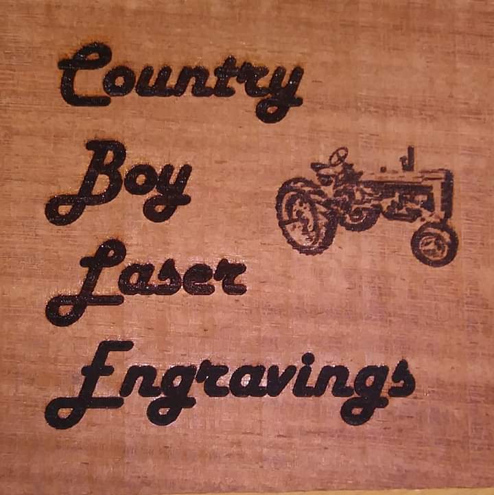 Country Boy Laser Engravings