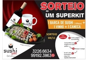 RODÍZIO JAPA COM SUSHI BURGUER E BARCA ROLANTE DE IGUARIAS 🍔🍣😍 O ro