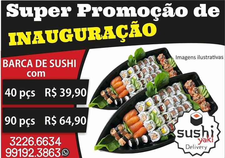 RODÍZIO JAPA COM SUSHI BURGUER E BARCA ROLANTE DE IGUARIAS 🍔🍣😍 O ro