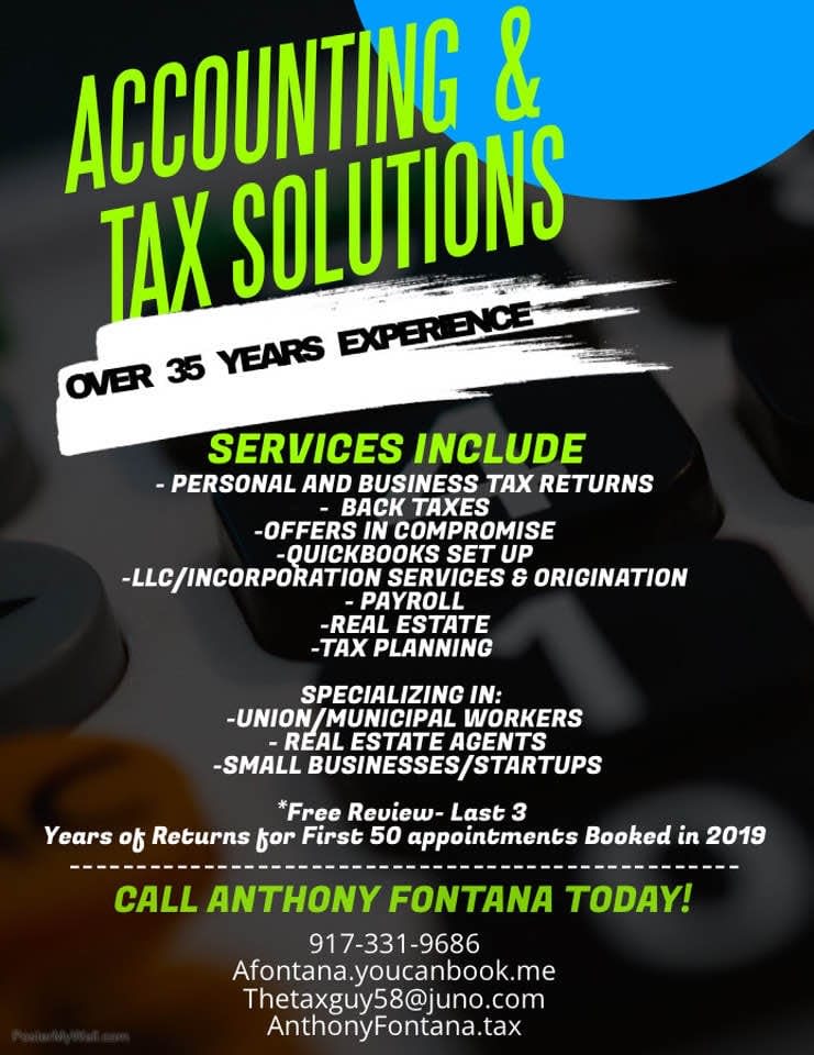 Anthony F Fontana Tax Advisory Group