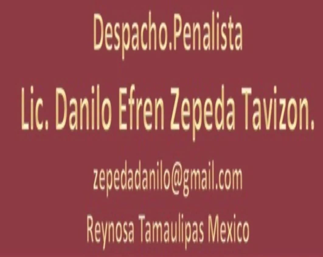 Abogado penalista Danilo Zepeda