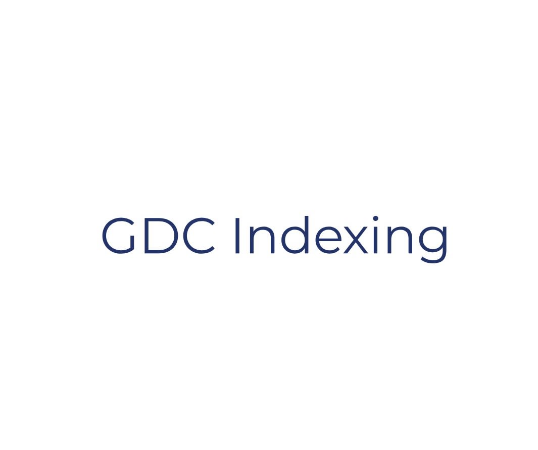 GDC indexing