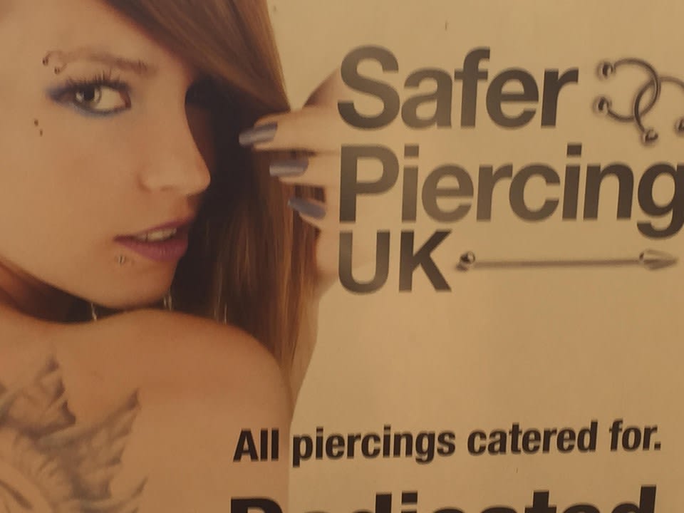 Safer Piercing Uk