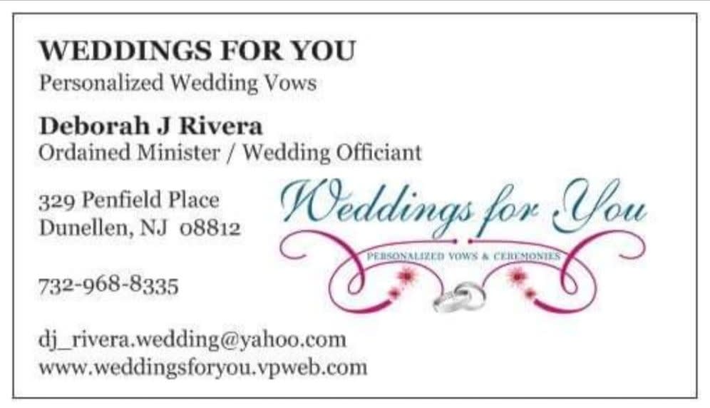 Weddings For You