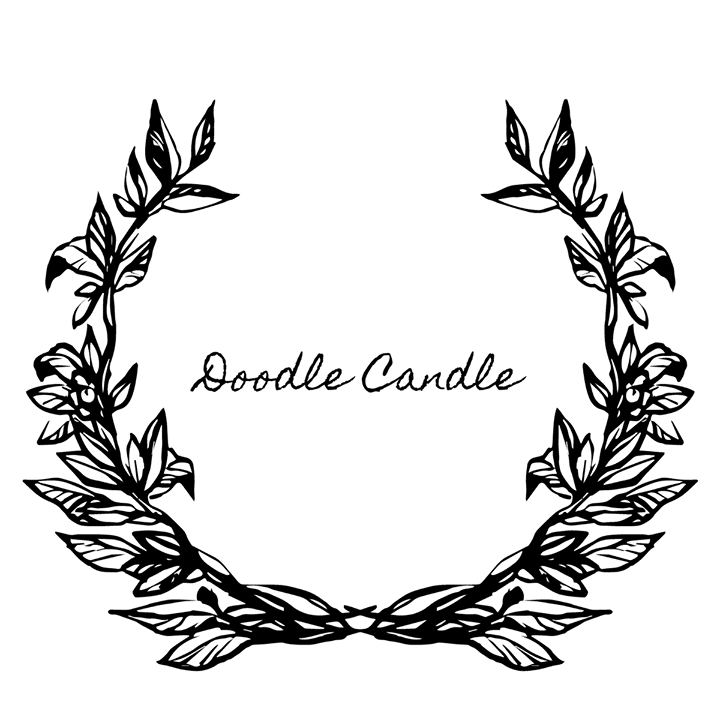 Doodle Candle