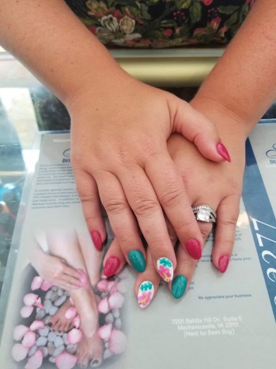 Manicure Treatments ,Dipping powder nails - What We Offer - Sassie Deluxe Nail  Salon - Nail Salon | Richmond