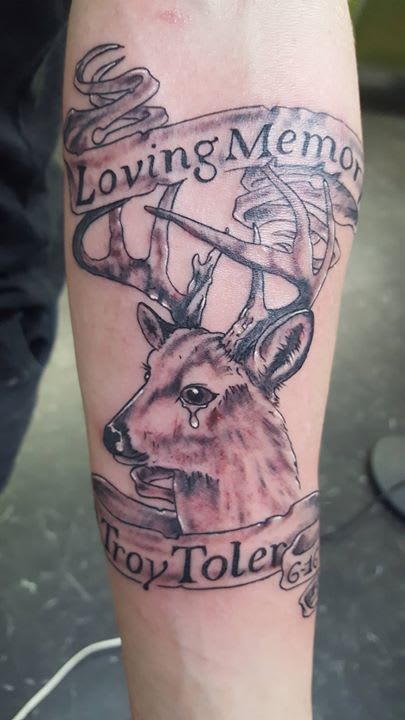 21 Deer Antler Tattoo Designs Ideas  Design Trends  Antler tattoo Deer  antler tattoos Antler tattoos
