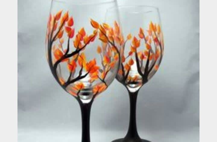 Paint 2 Wine Glasses!