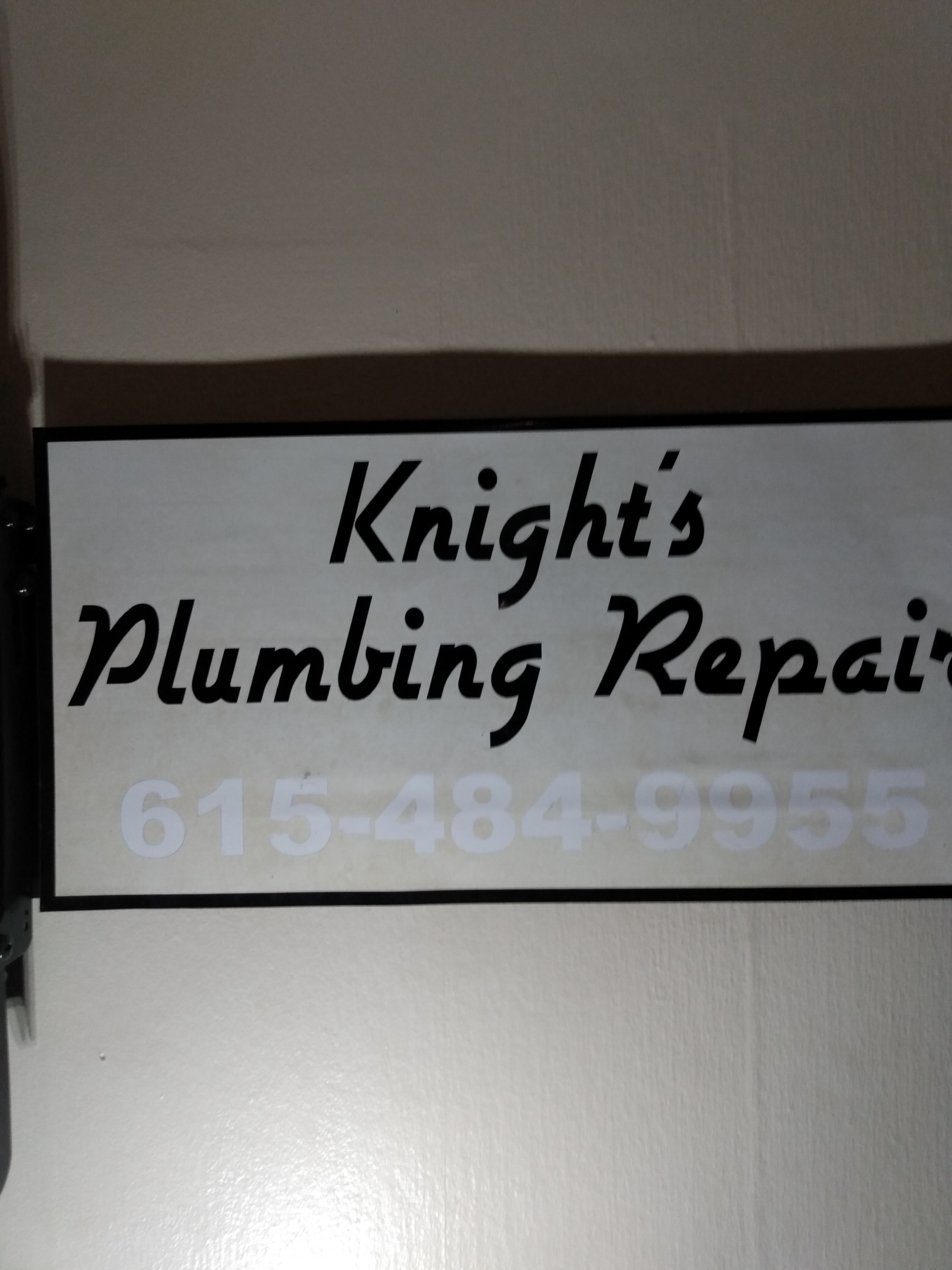 Knights Plumbing Repair