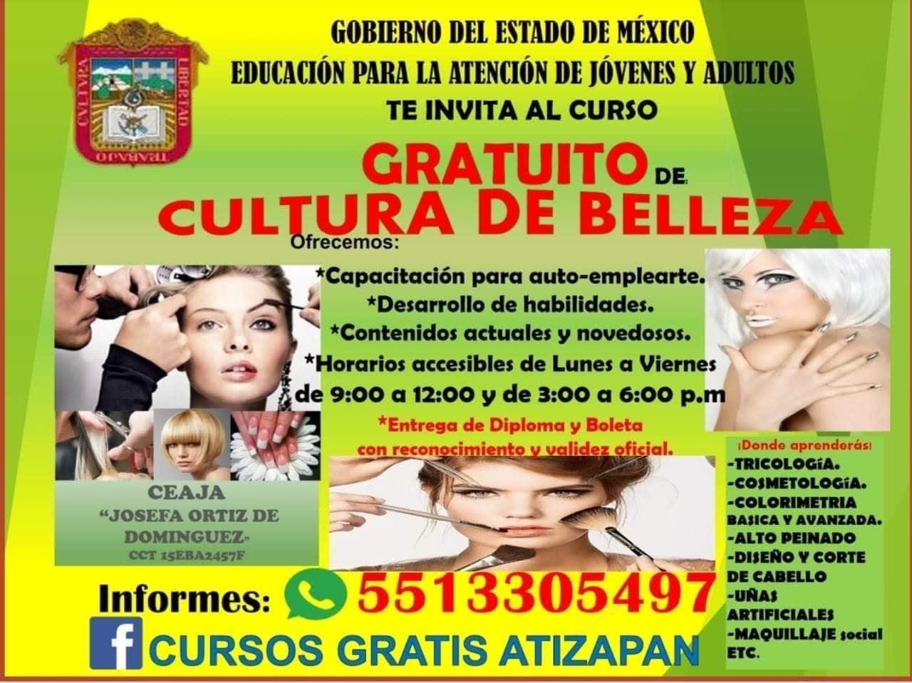 Alto peinado - Servicios - Cursos Gratis Ceaja - Centro de formación |  López Mateos