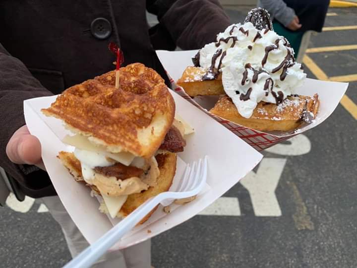 Gourmet Waffles What We Offer A Waffle Miracle Food Truck in Erie