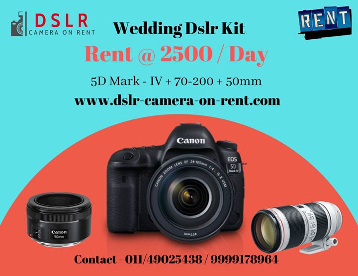 get dslr on rent