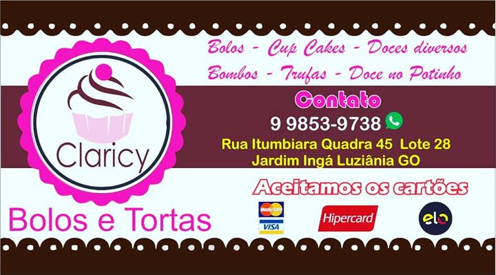 Claricy Bolos e Tortas