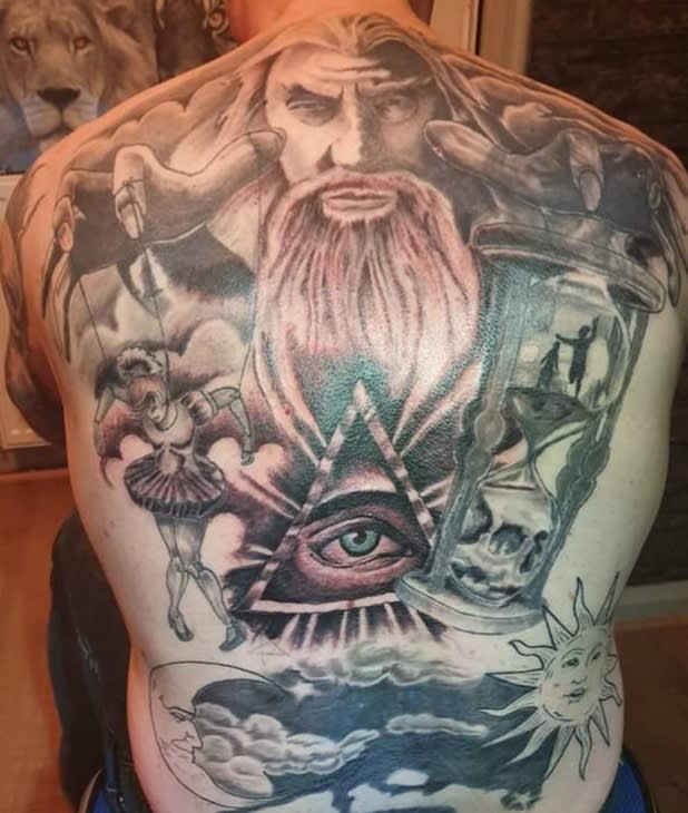 Tattoo uploaded by Ryan Roi  Wizard on back of upper arm  Tattoodo