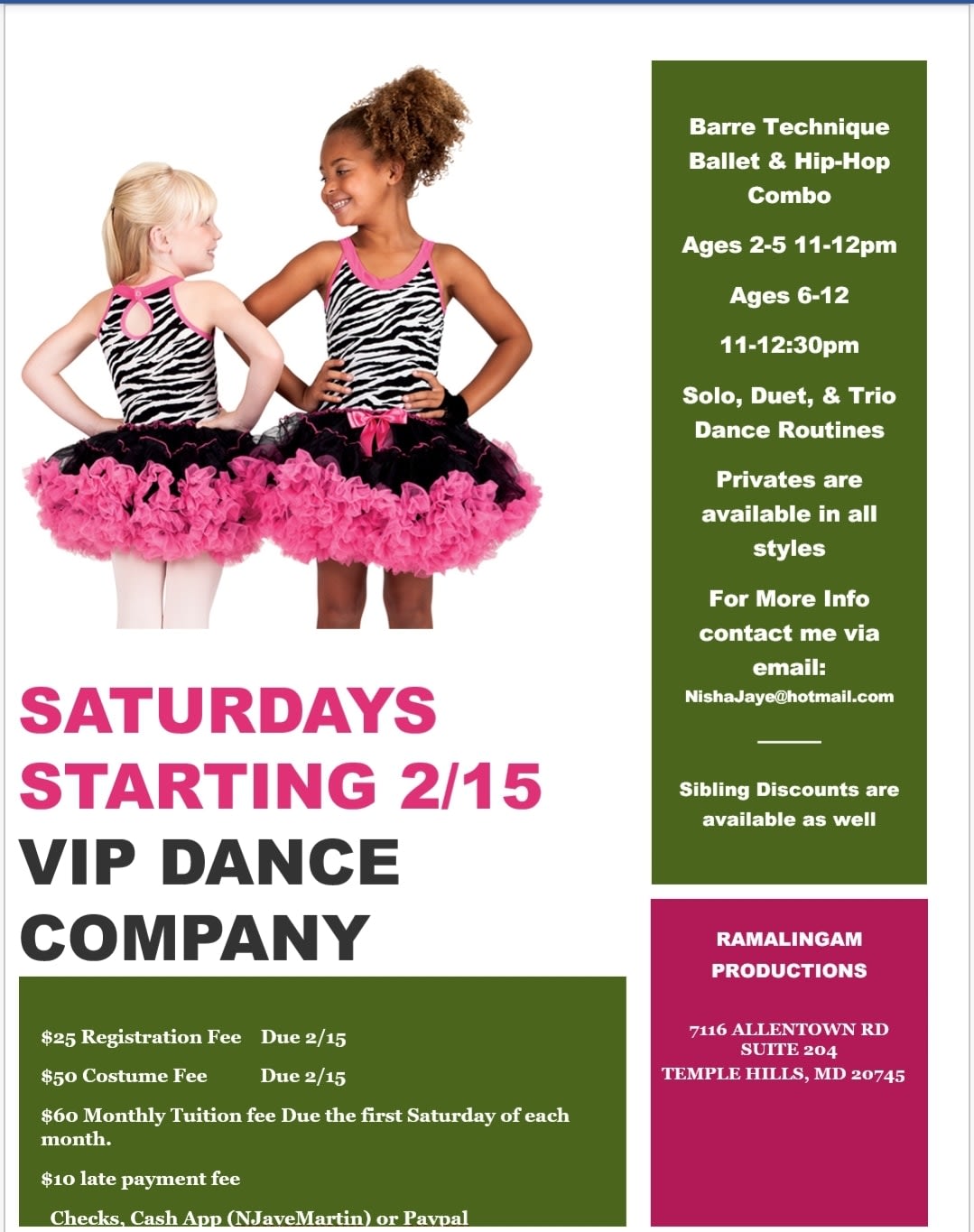 V.I.P. Dance Company Inc.