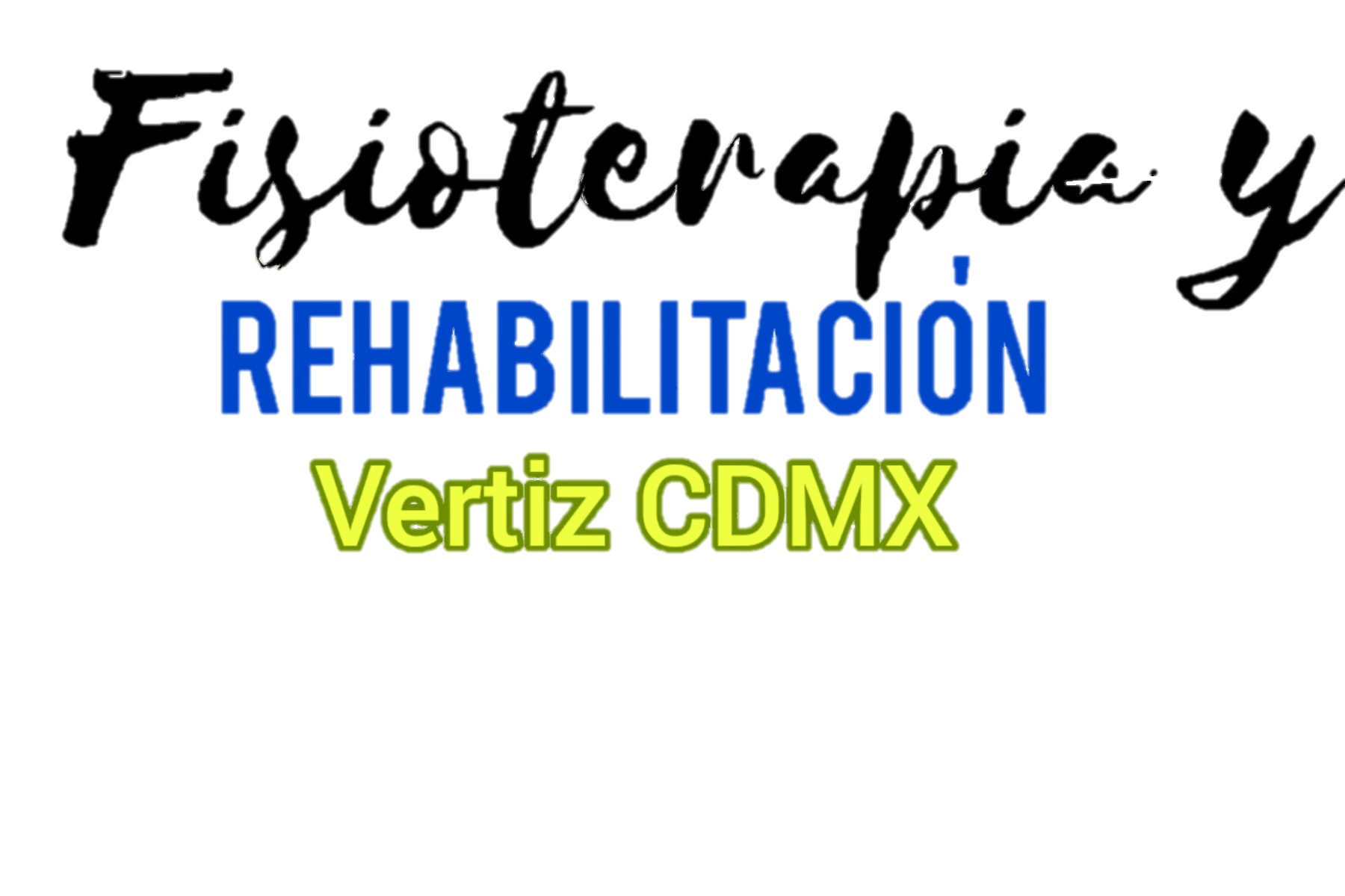 Fisioterapia y Rehabilitación Vertiz CDMX