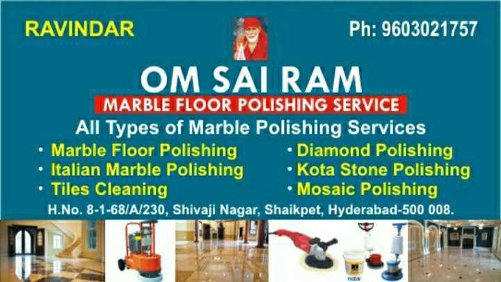 MARBLES POLISHING SERVICES