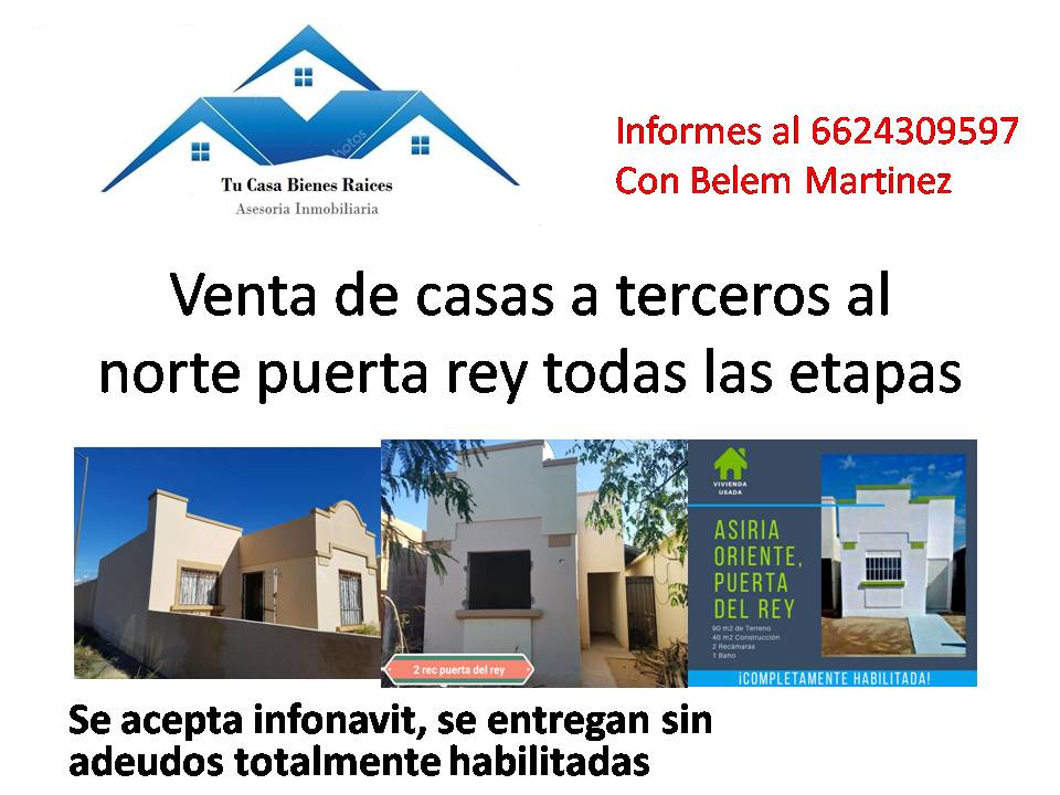 Compra de casas con adeudo infonavit - Ofrecemos - Tu Casa Bienes Raíces  Asesoría Inmobiliaria | Hermosillo