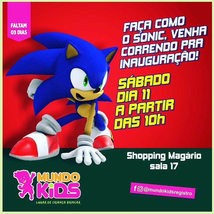 SIC K - “SONIC BOOM” é a primeira série de animação em computação