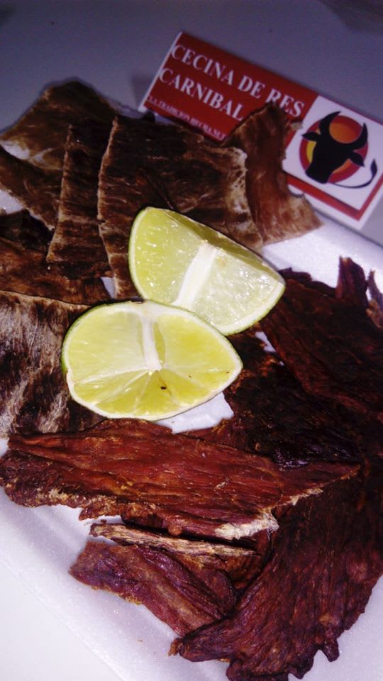 Carne seca 100 % de res hecha CECINA - Carnicería - Cecina De Res Carnibal  | Guadalajara