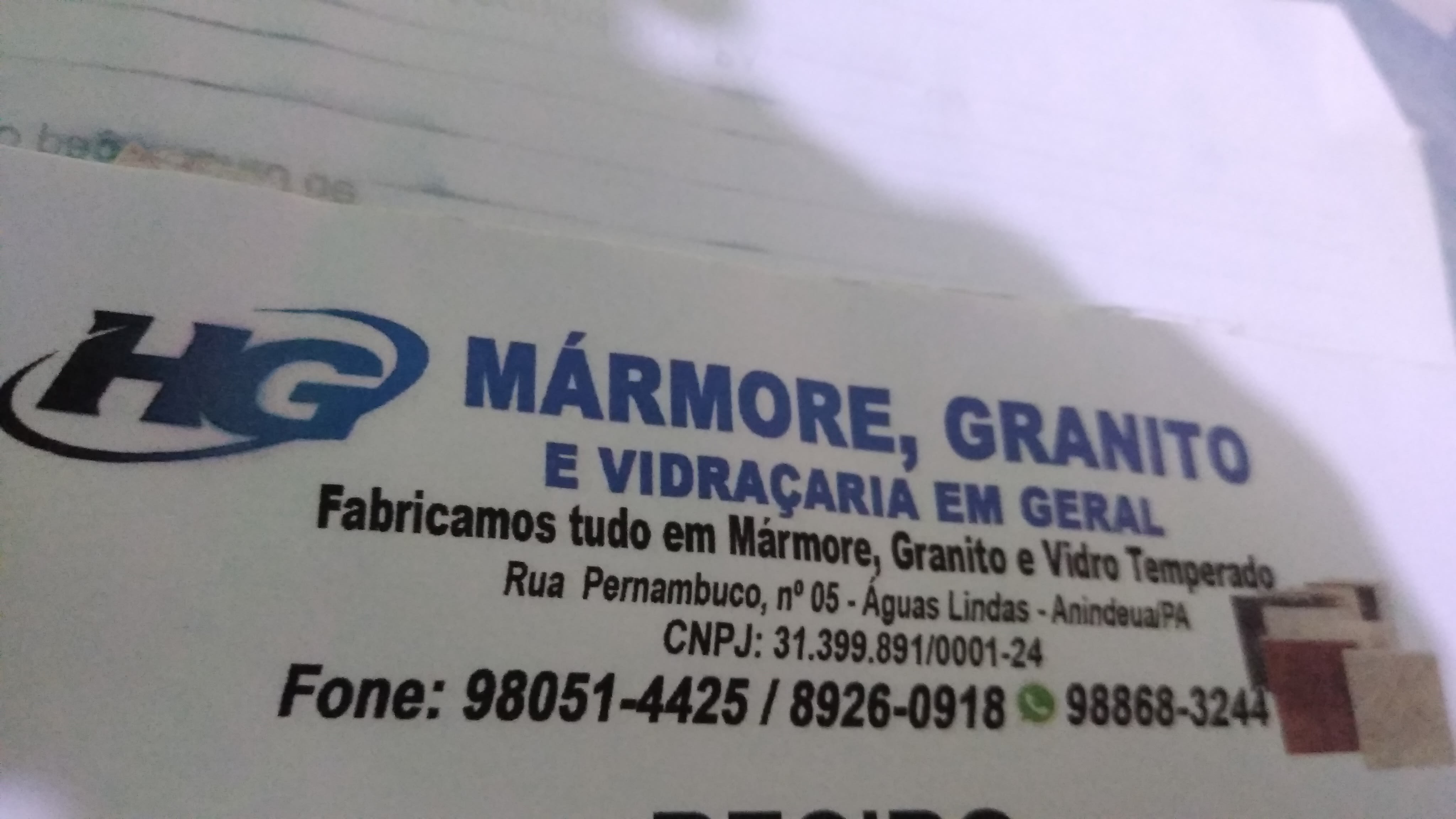 Hg Mármores e Granitos Nacionais E Importados