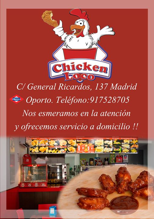 Chicken Loco - Restaurante de pollo | Madrid
