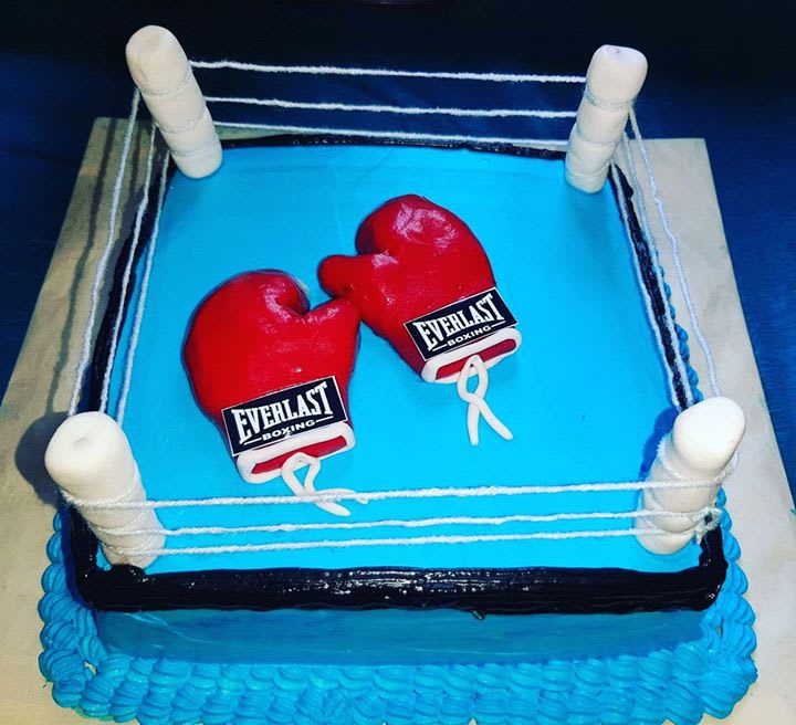 Cake Devils - Fondant Boxing Gloves Cake Toppers, Cake Decorations for a  Boxer Find it here https://www.cakedevils.com/fondant-cake-toppers .html/#!/Fondant-Boxing-Gloves-Cake-Toppers-Cake-Decorations-for-a-Boxer/p/352169959  #fondant #cake ...