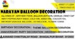 Narayan Balloon Decoration