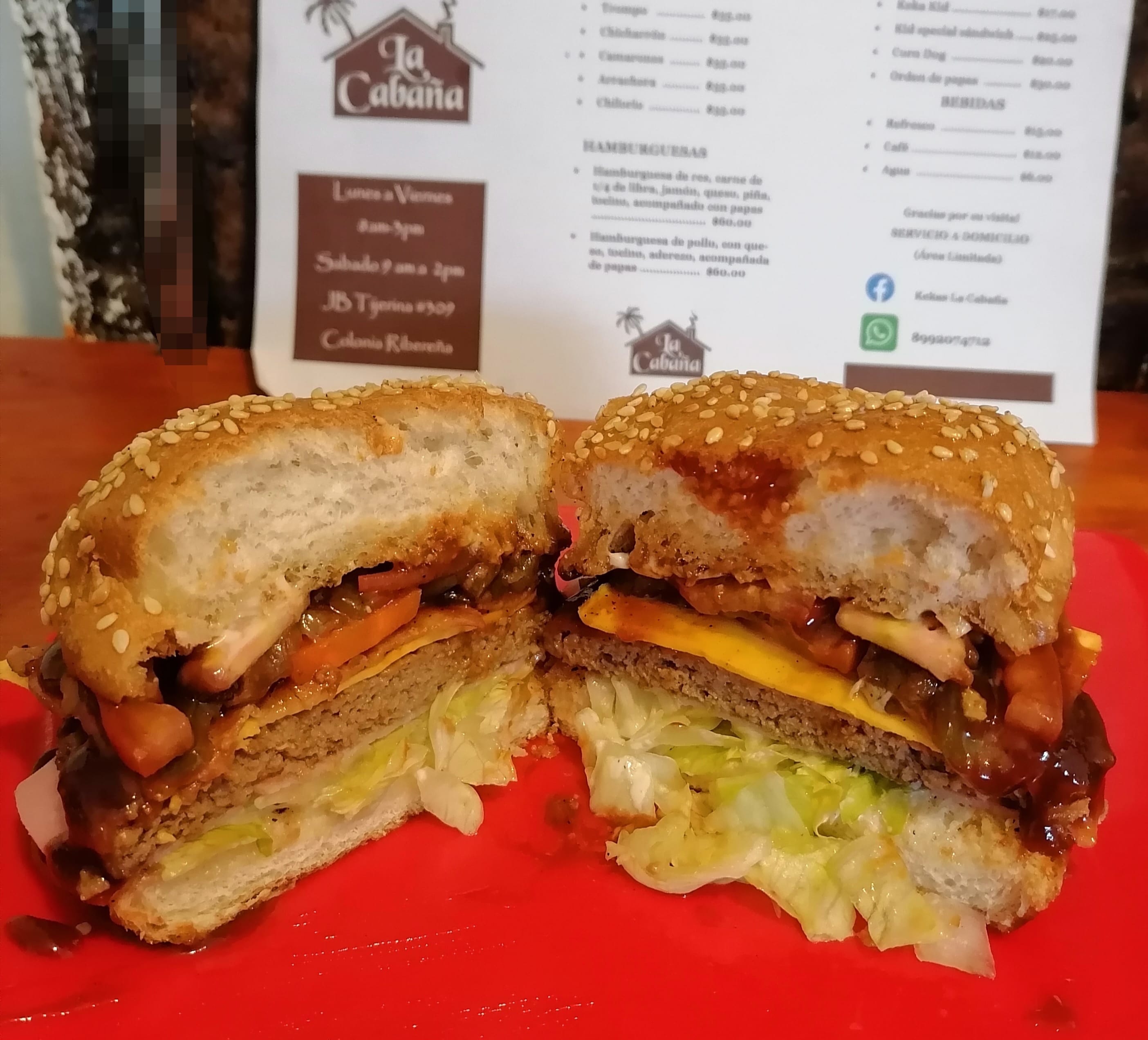 Hamburguesas - Ofrecemos - Kekas La Cabaña - Restaurante | Reynosa