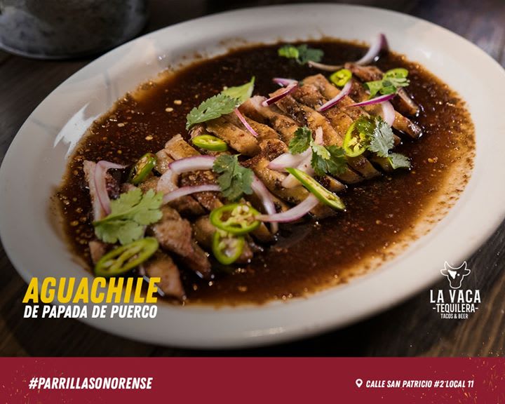 Aguachile - Restaurante - La Vaca Tequilera | Heroica Nogales