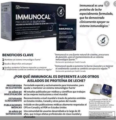 Productos de bienestar - Ofrecemos - IMMUNOCAL | Arequipa