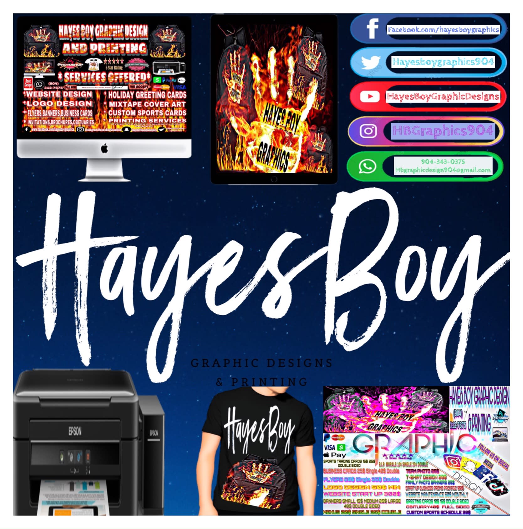 Hayes Boy Graphic Designs