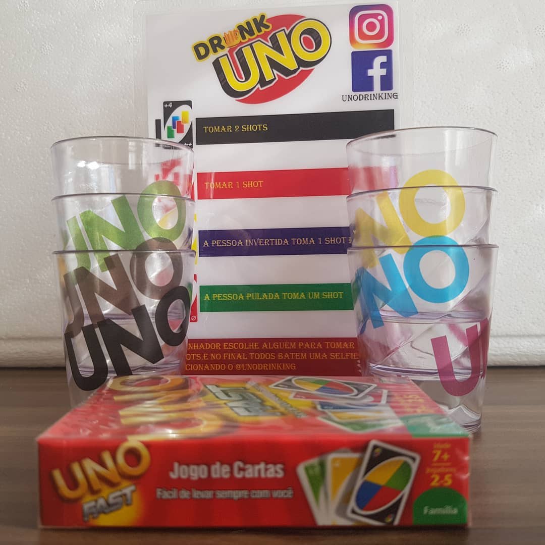 Uno Shot / Uno Drink / Jogo Uno Shot