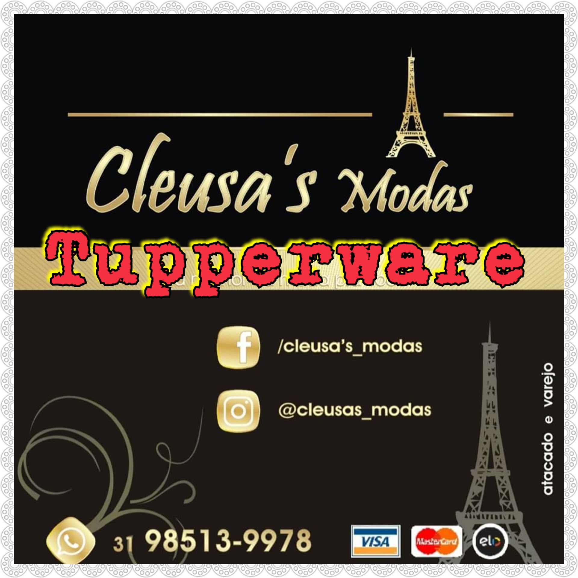 Cleusa's Modas Tupperware