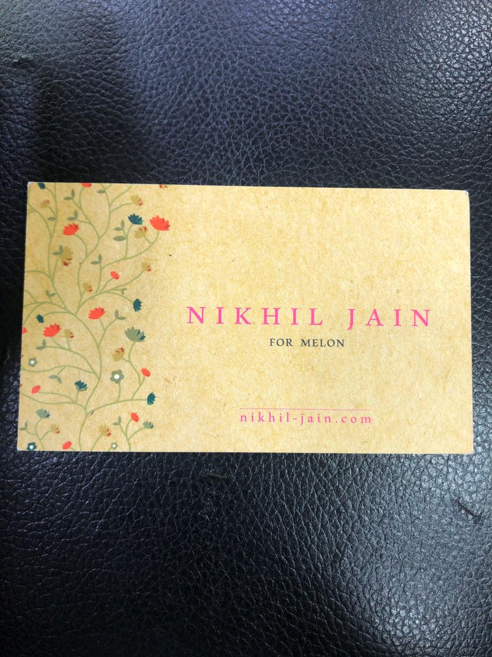 Nikhil Jain For Melon