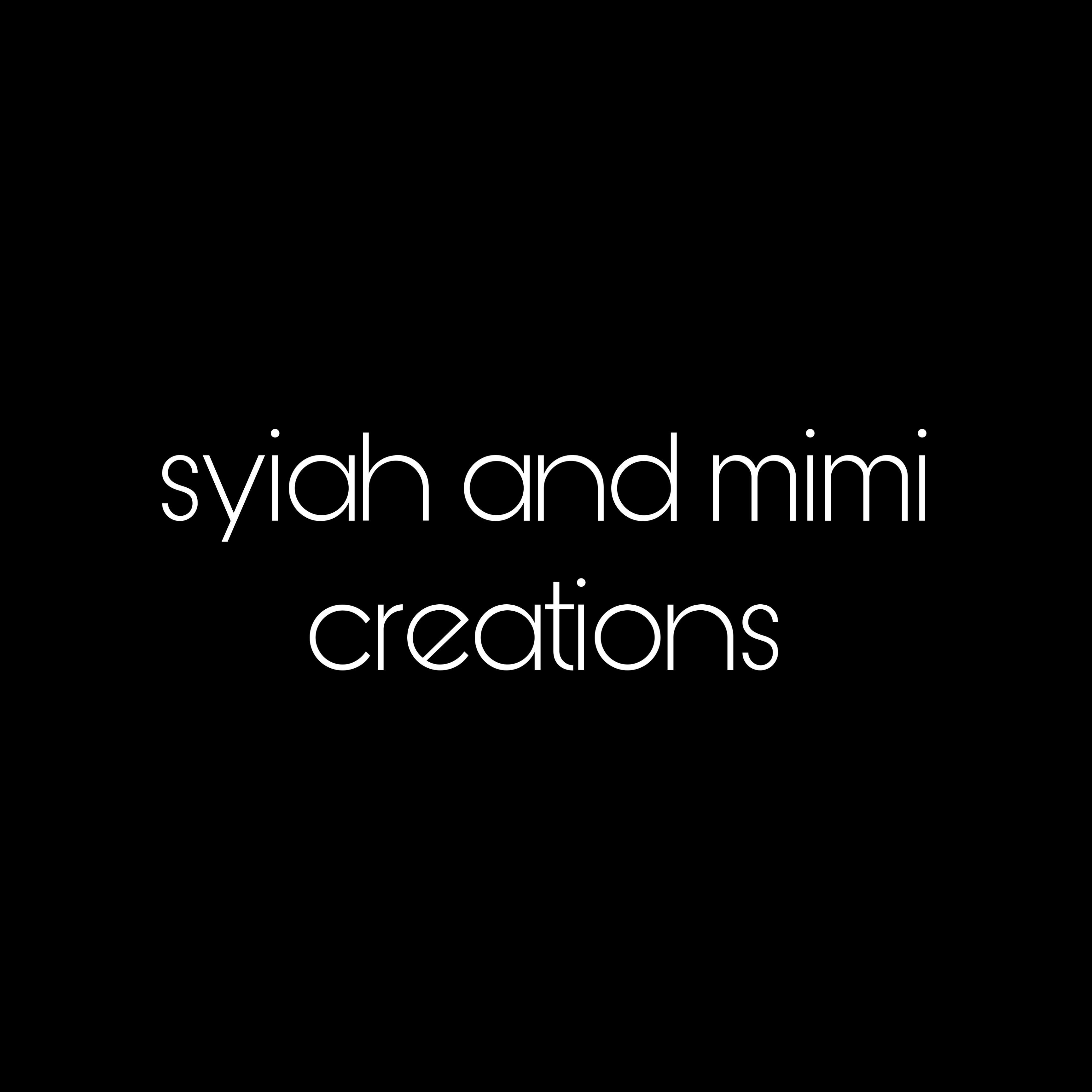 Syiah Mimi Creations