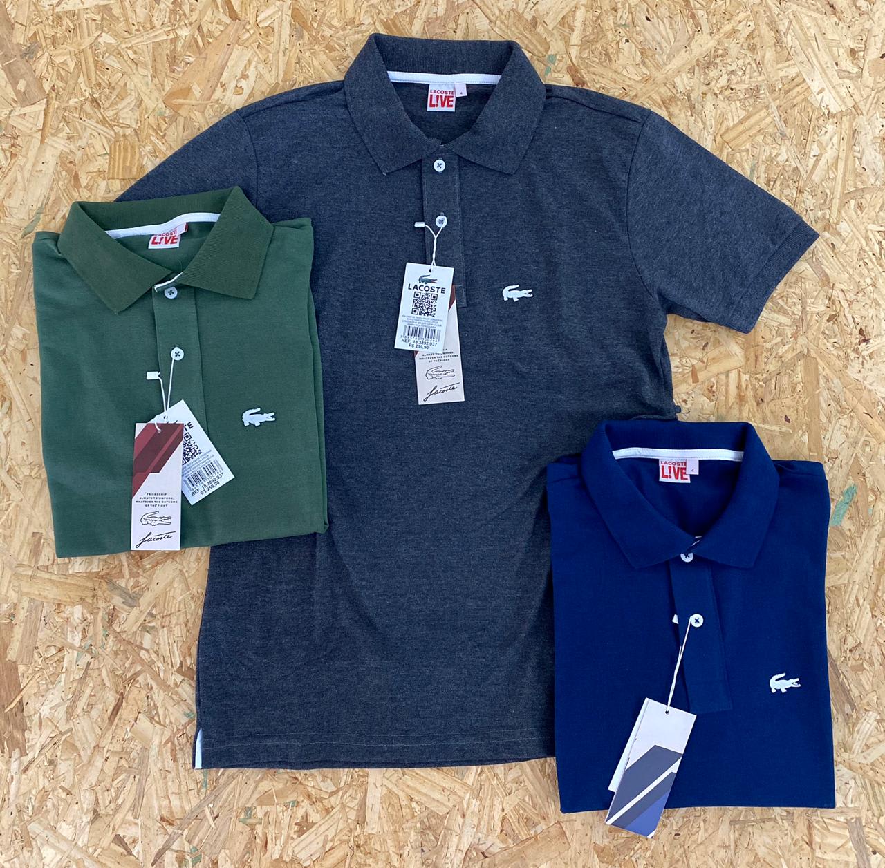 Camisas lacoste hot sale live atacado