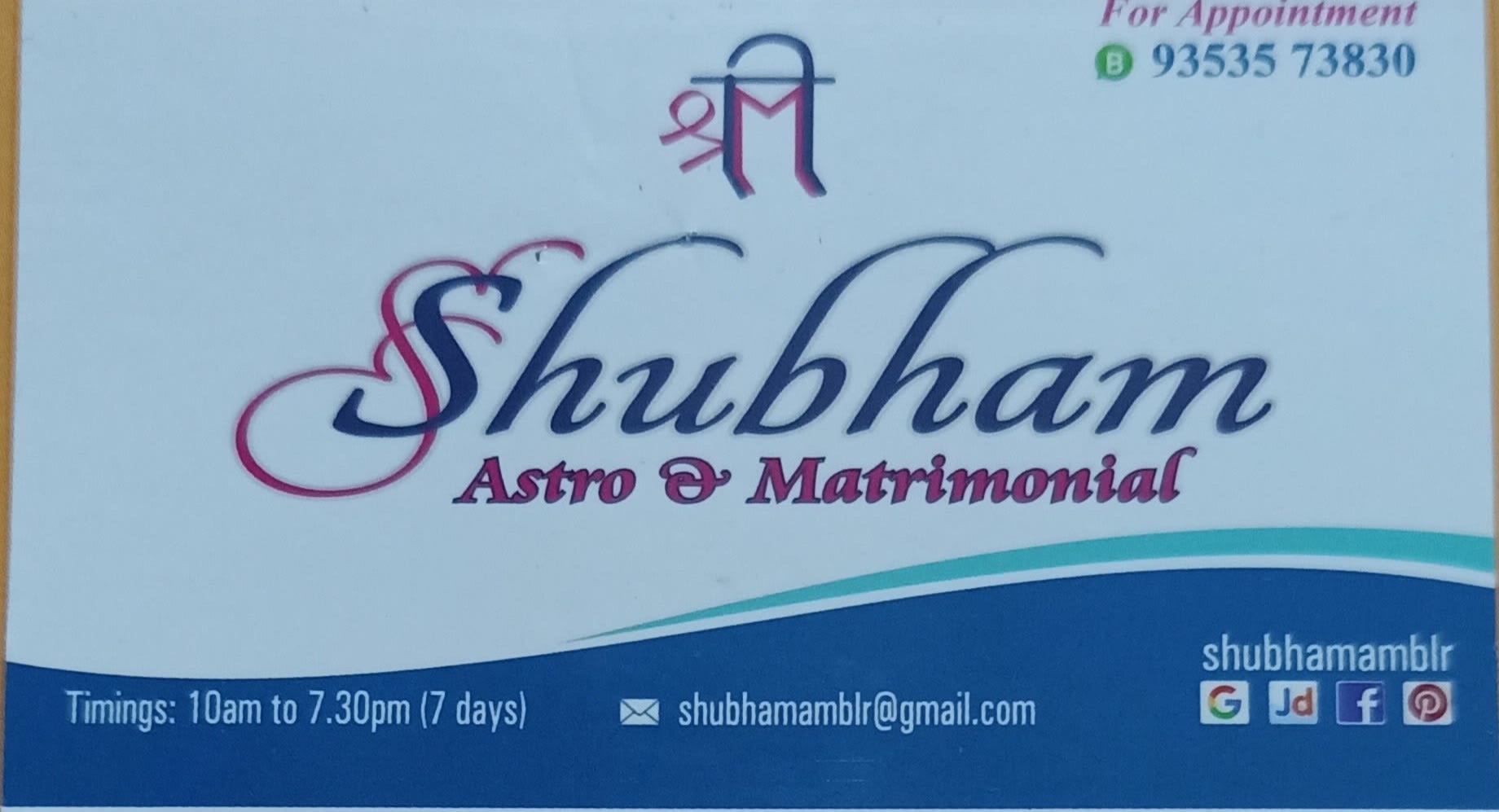 Shubham Astro And Matrimonial
