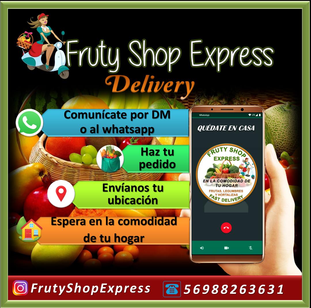 - Delivery alimentos - Fruty Shop Express Alimentos a en Santiago