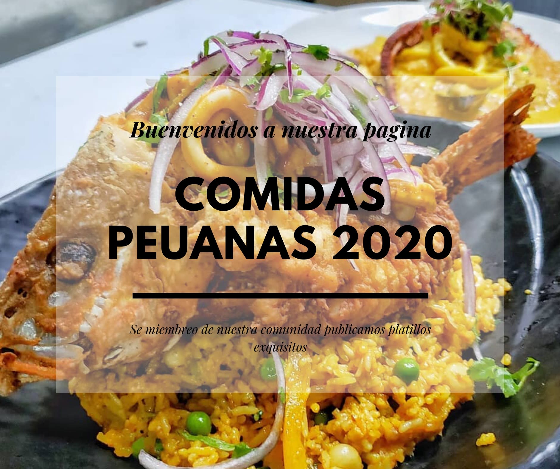 Comidas Peruanas 2020