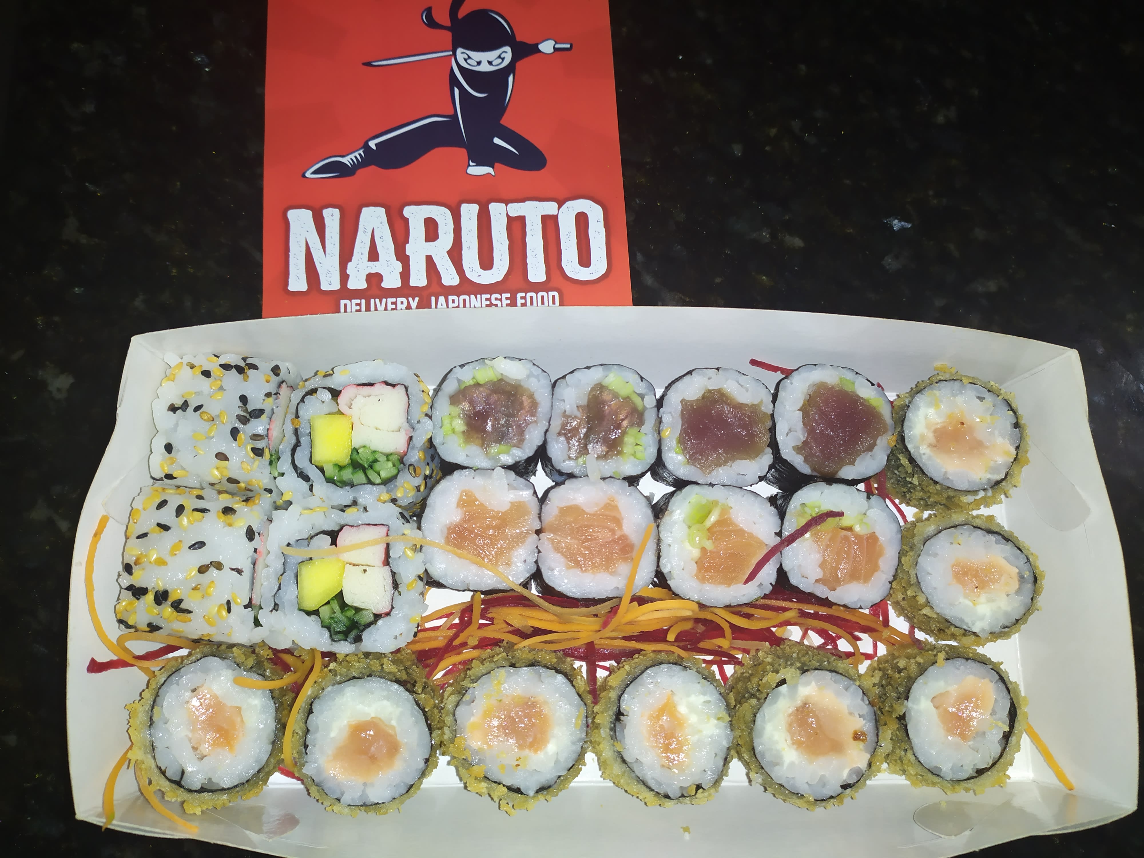 NARUTO DELIVERY Cardápio - Delivery de Comida japonesa em Guarapari