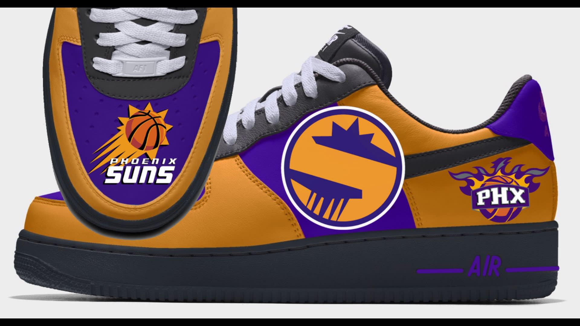 Arizona Cardinals Custom Nike Air Force Sneakers Custom