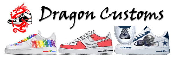 Dallas Cowboys Custom Nike Air Force 1 Sneakers - Custom Sneakers Designs -  Dragon Customs - Shoe Store