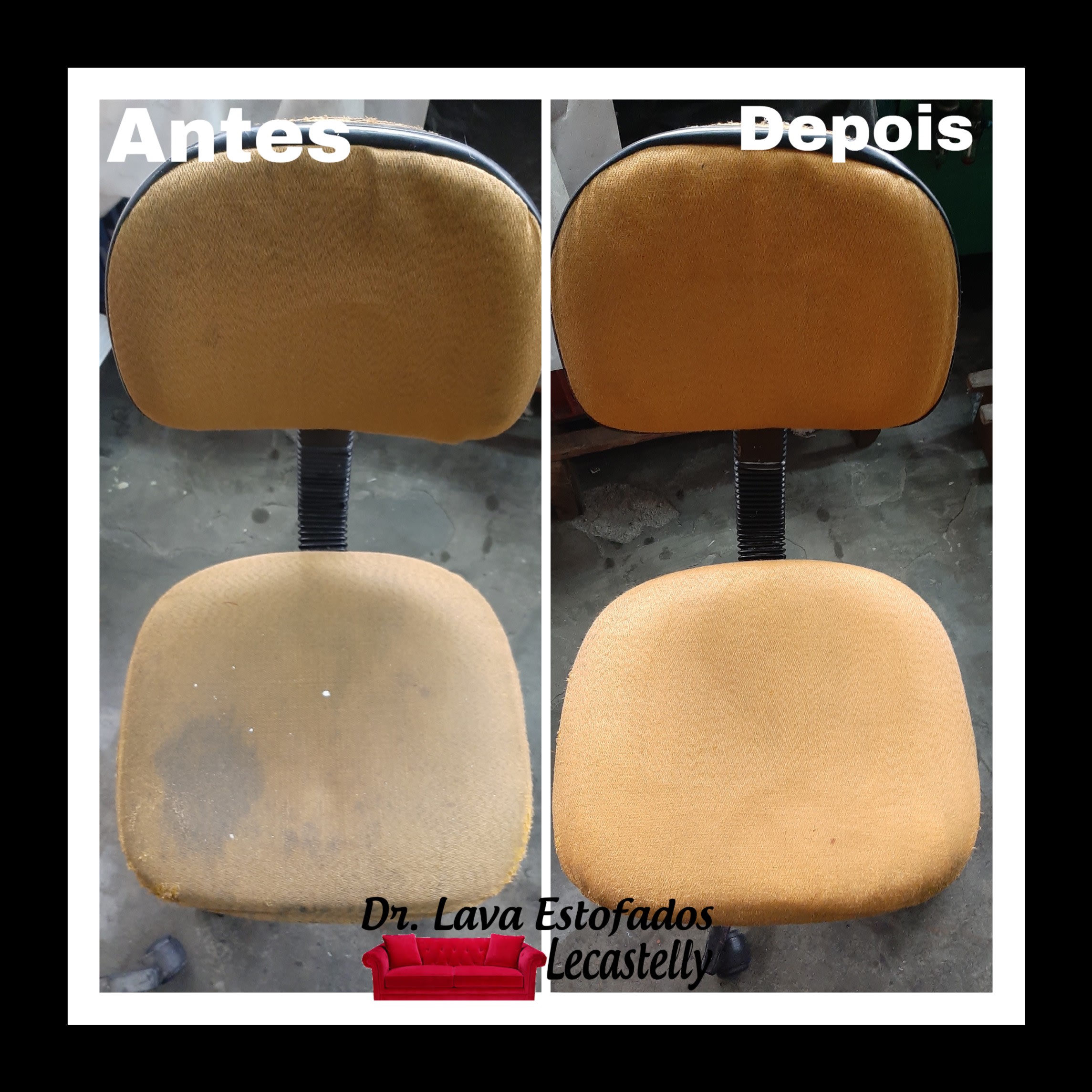 Higienização de Cadeiras - Estofados e Carpetes - Dr Lava Estofados  Lecastelly - Limpeza