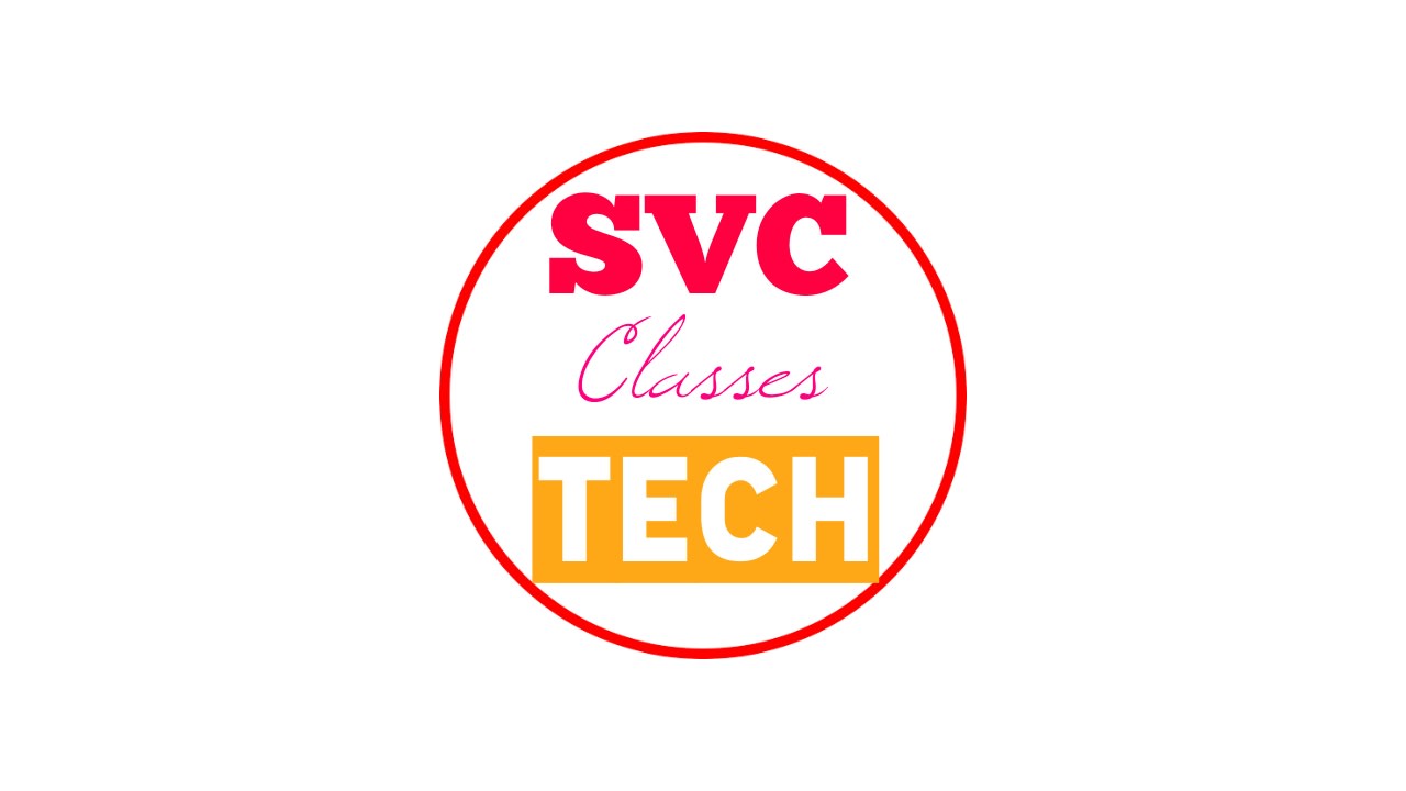 SVC Classes Tech