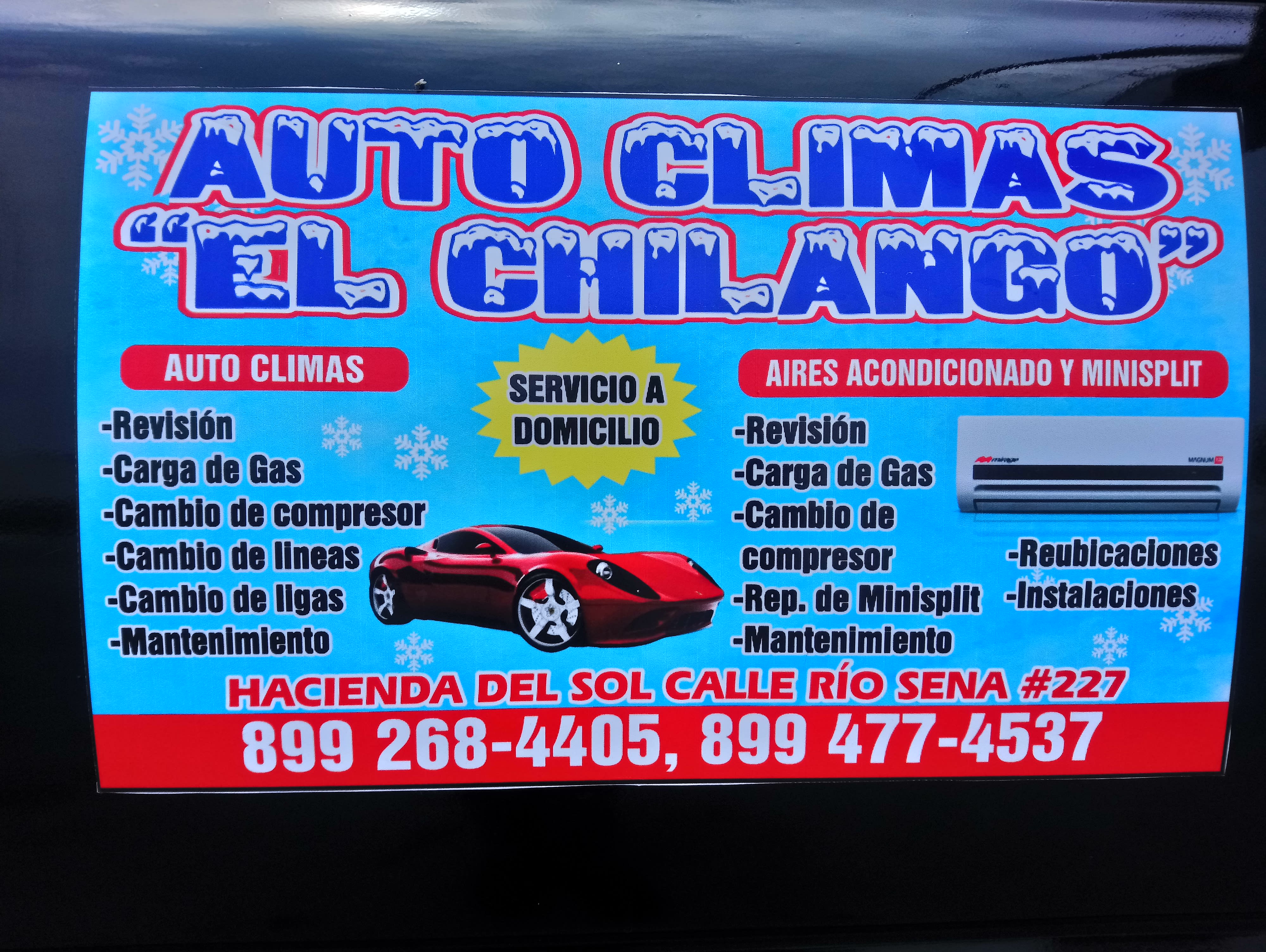 fenómeno Mus Escudero Auto Climas El Chilango | Reynosa