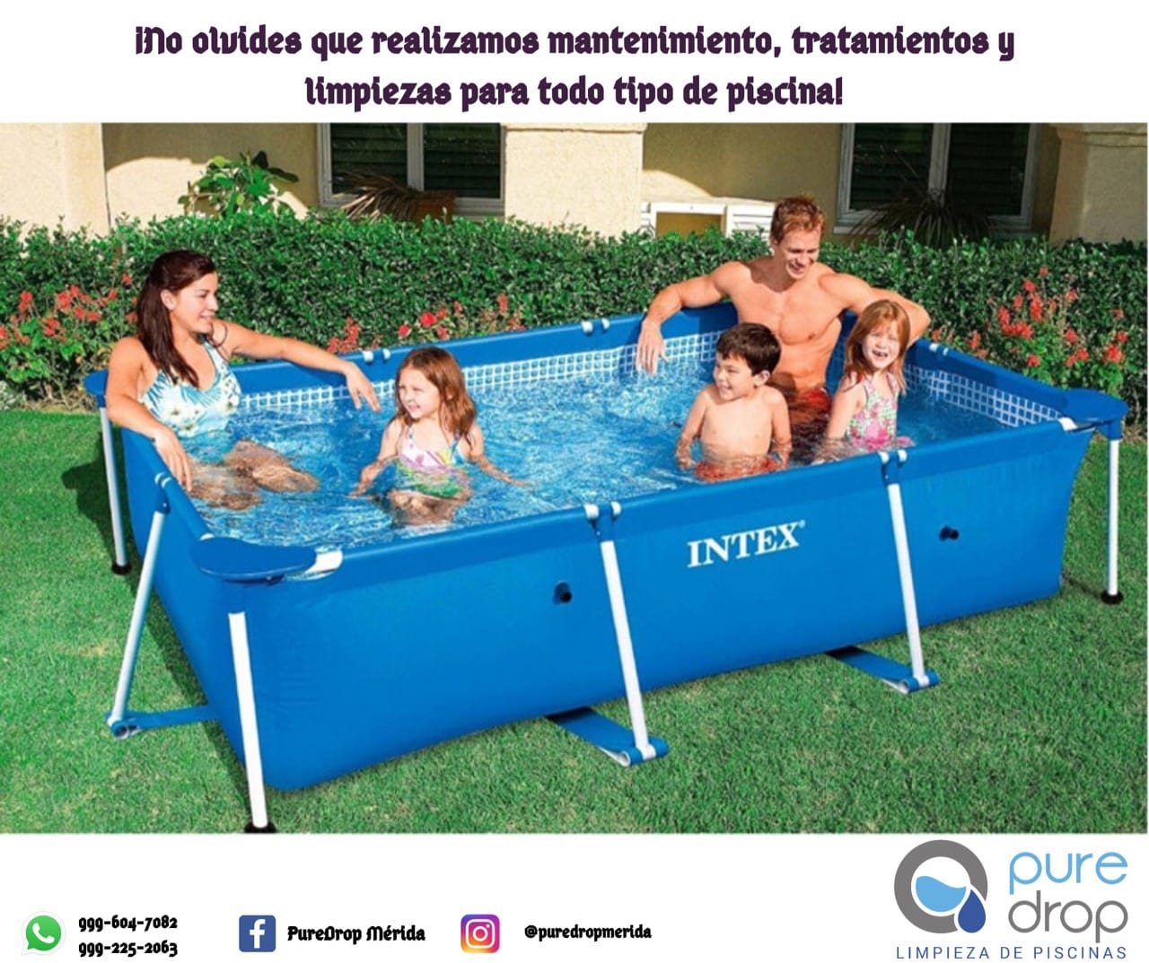 Puredrop Mérida - Limpieza de piscinas | Mérida