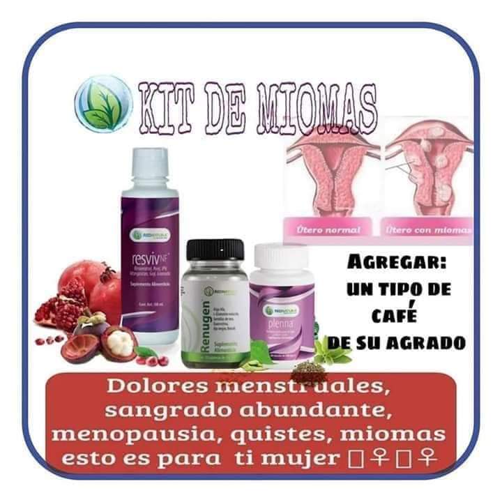 Kit de miomas - Nutrición y salud - Red Natura - Productos naturales |  Valladolid