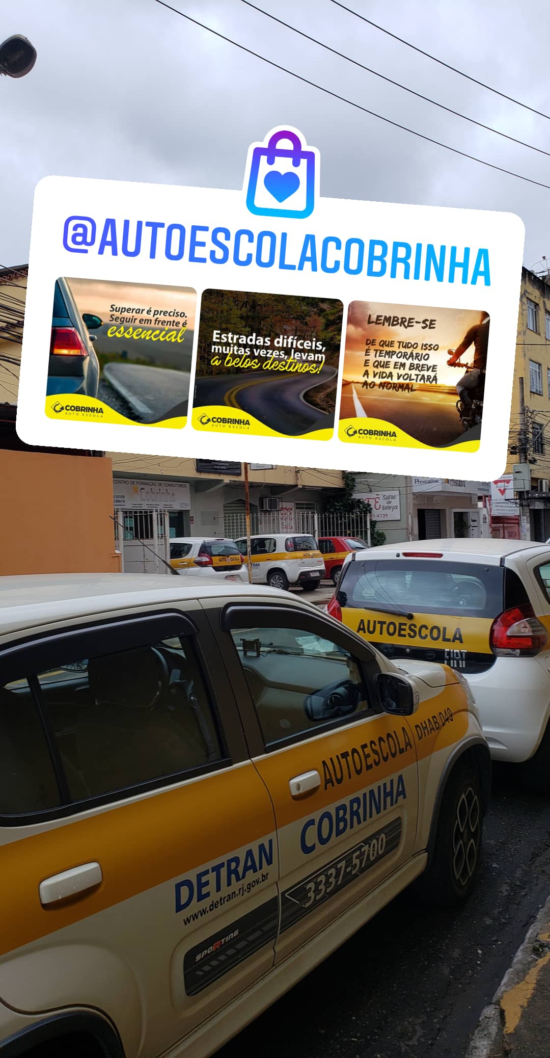 Auto Escola Cobrinha Centro de Formação de Condutores - Autoescola em  Aterrado